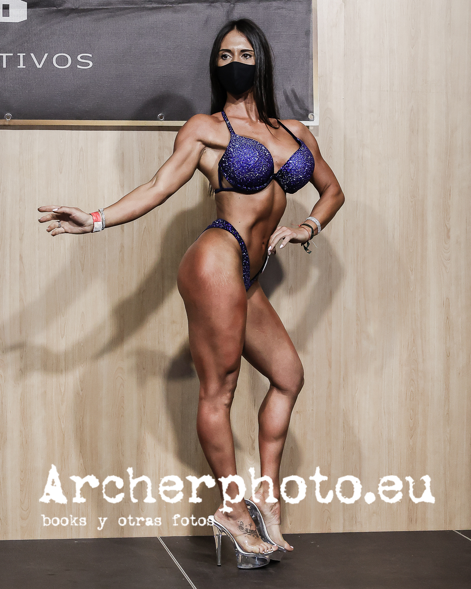 Cristina Díez, 2021, Campeonato de España CIBB, València por Archerphoto, fotógrafo fitness y culturismo