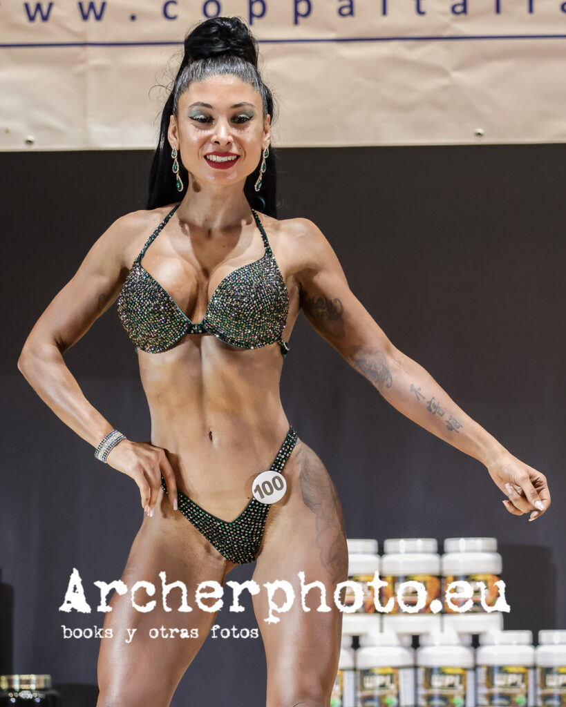 Priscillia Usai, 2022,participante Bikini First Time, Mr. Universe CIBB Llíria
