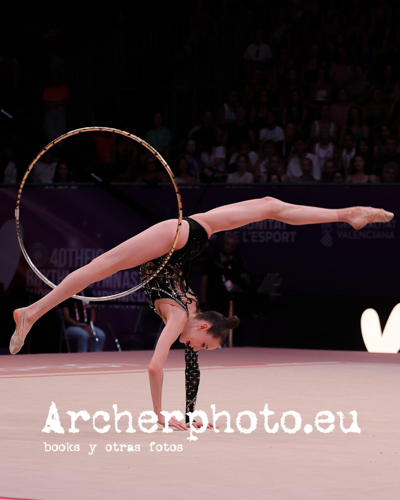Darja Varfolomeev (1), World Champion with hoop, 40th FIG Rhythmic Gymnastics World Championships Valencia 2023
