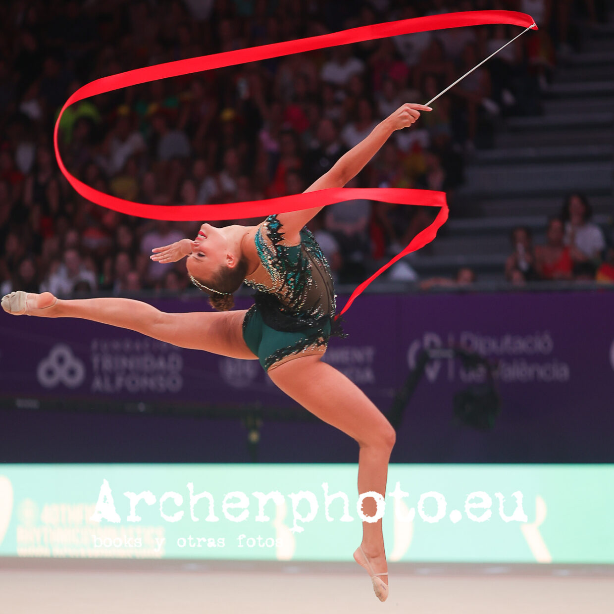 Alva Svennbeck (1), 40th FIG Rhythmic Gymnastics World Championships Valencia 2023, ribbon