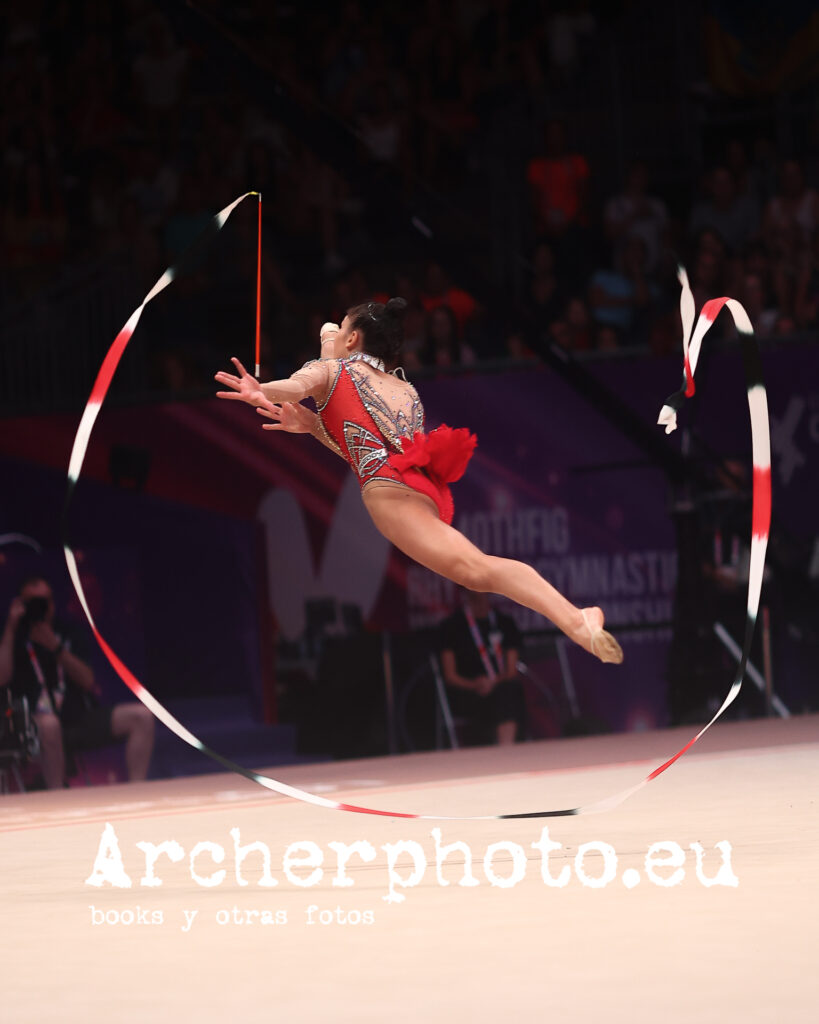Sofia Raffaeli (1), Individual All Around Silver Medal, 40th FIG Rhythmic Gymnastics World Championships Valencia 2023
