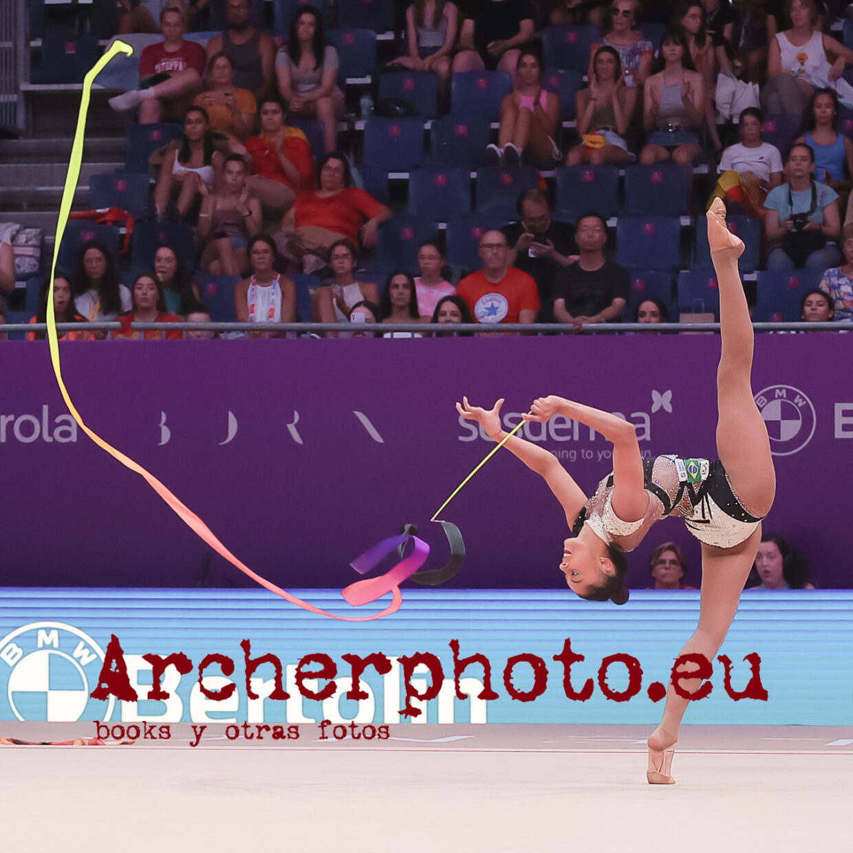 Barbara Domingos (2), 40th FIG Rhythmic Gymnastics World Championships Valencia 2023, ribbon